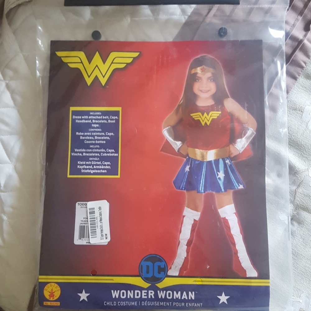 Toddler wonder woman Costume